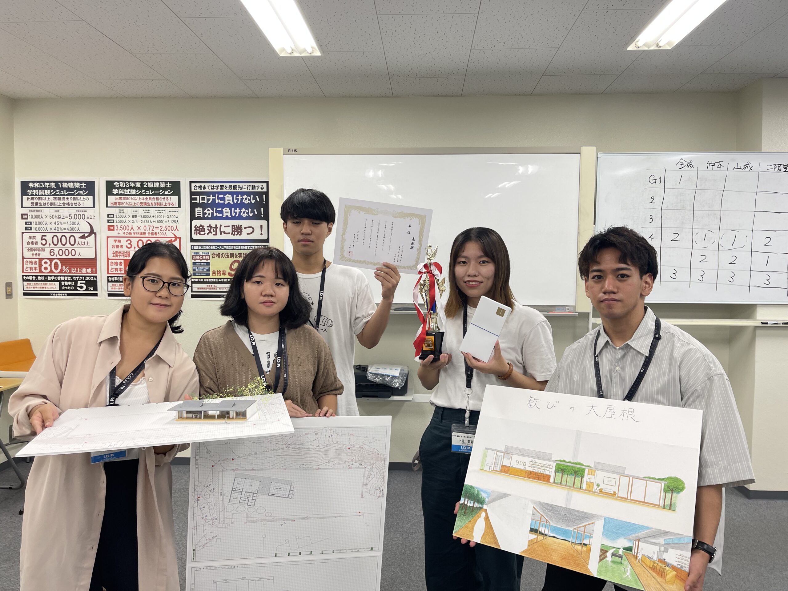 ｉｄａ 沖縄県建築学生設計コンペ １位 ３位ダブル受賞 Kbc学園グループ